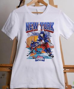 New York Rangers Mika Zibanejad fire cartoon shirt