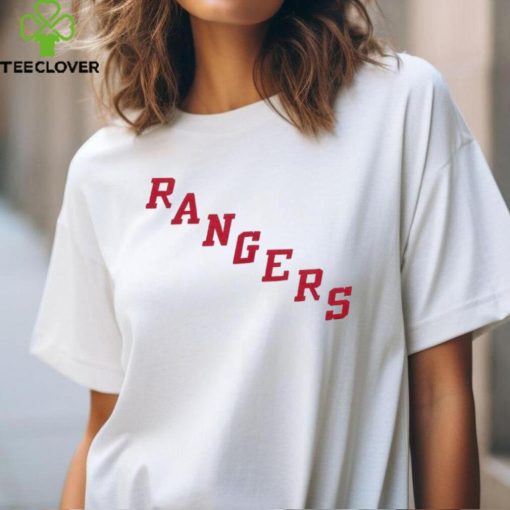 New York Rangers Mitchell & Ness Legendary Slub Vintage Raglan Long Sleeve T Shirt