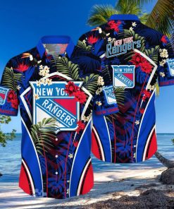 New York Rangers NHL Flower Hawaiian Shirt Special Gift For Men Women Fans