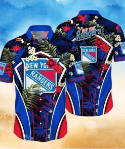 New York Rangers NHL Flower Hawaiian Shirt Special Gift For Men Women Fans