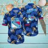 New York Rangers NHL Hawaiian Shirt Leisure Aloha Shirt