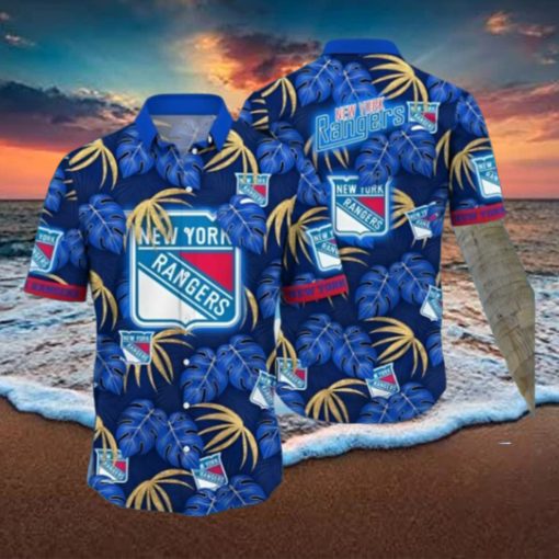 New York Rangers NHL Hawaiian Shirt NY Rangers Gifts