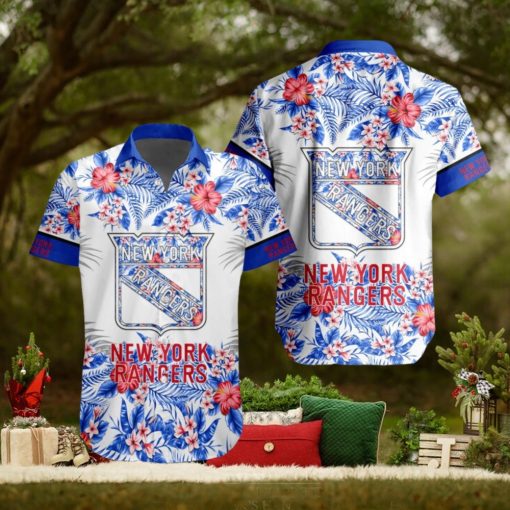 New York Rangers NHL Team Beach Vibe Hawaiian Shirt