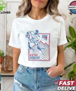 New York Rangers Starter White Player Grid T Shirt