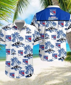 New York Rangers Summer Shirt Hawaiian Shirt