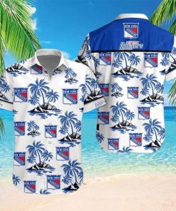 New York Rangers Summer Shirt Hawaiian Shirt