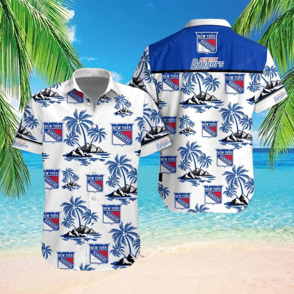 New York Rangers Summer Shirt Hawaiian Shirt New York Rangers Summer Shirt Hawaiian Shirt