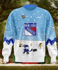 New York Rangers x Peanuts & Snoopy Night Special Edition Light Sweater