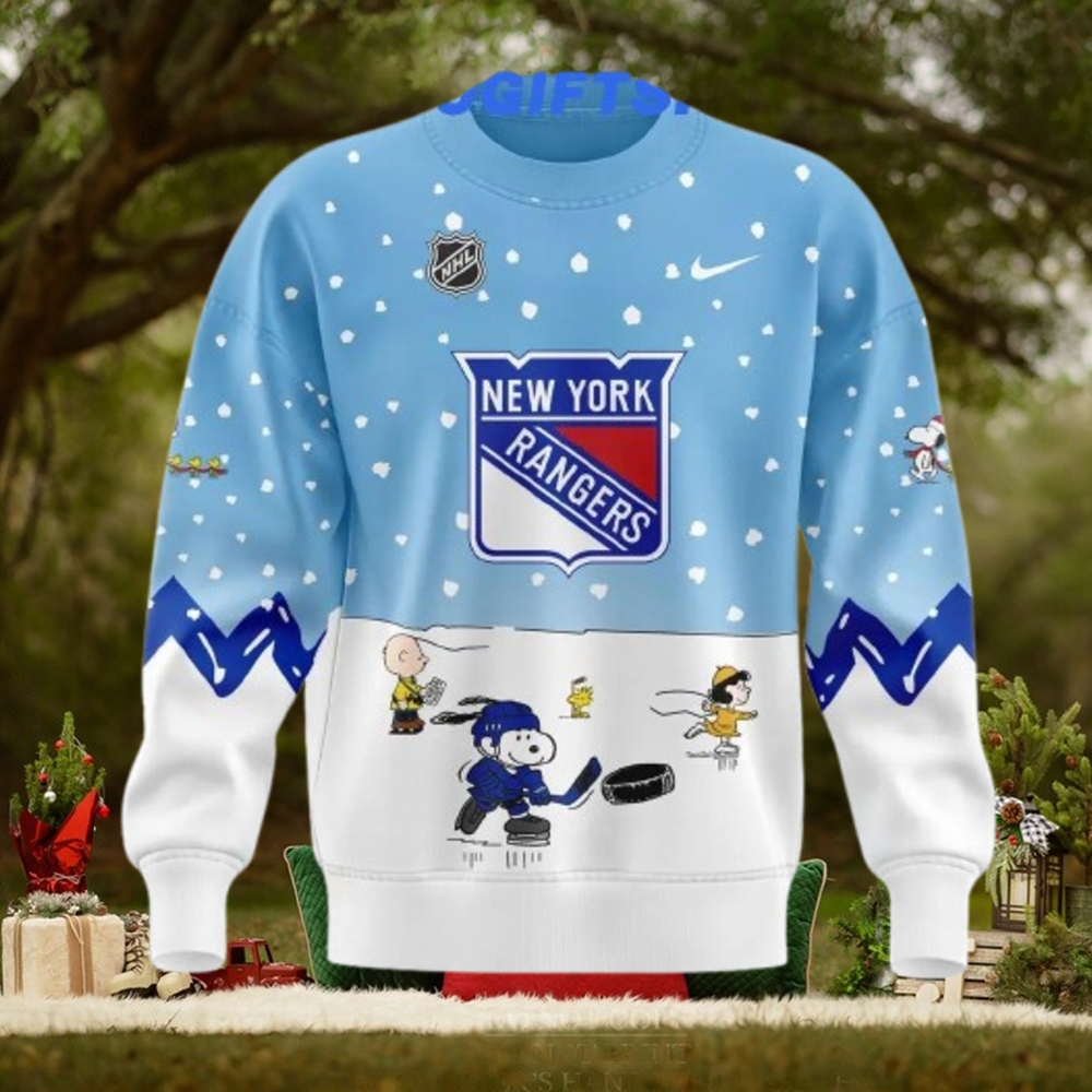 New York Rangers x Peanuts & Snoopy Night Special Edition Light Sweater New York Rangers x Peanuts & Snoopy Night Special Edition Light Sweater