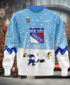 New York Rangers x Peanuts & Snoopy Night Special Edition Light Sweater