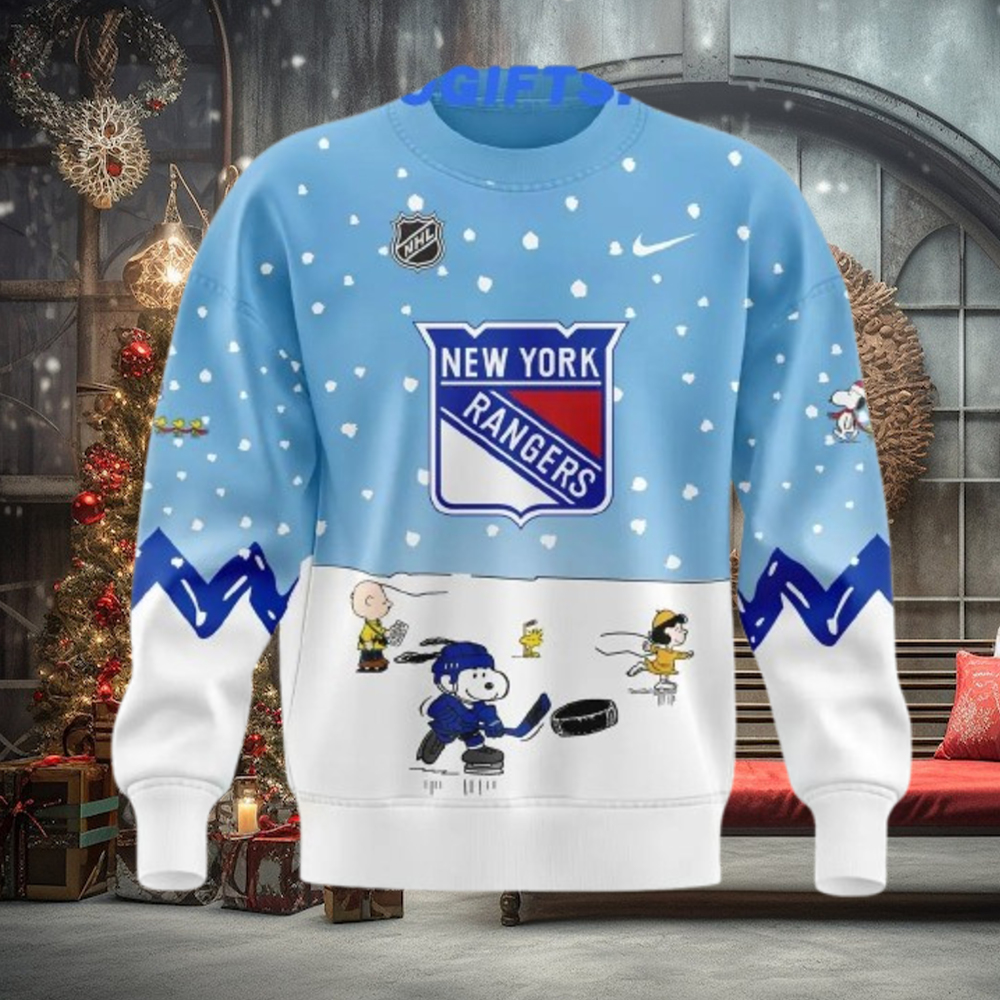 New York Rangers x Peanuts & Snoopy Night Special Edition Light Sweater New York Rangers x Peanuts & Snoopy Night Special Edition Light Sweater