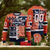 3D Triceritops Dinosaur Ugly Christmas Sweater