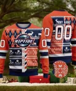New York Riptide Special Design Big Logo Ugly Christmas Sweater