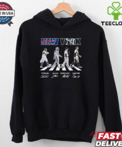 New York Teams Sport Buffalo Bills New York Yankees Walking Signatures 2024 T hoodie, sweater, longsleeve, shirt v-neck, t-shirt