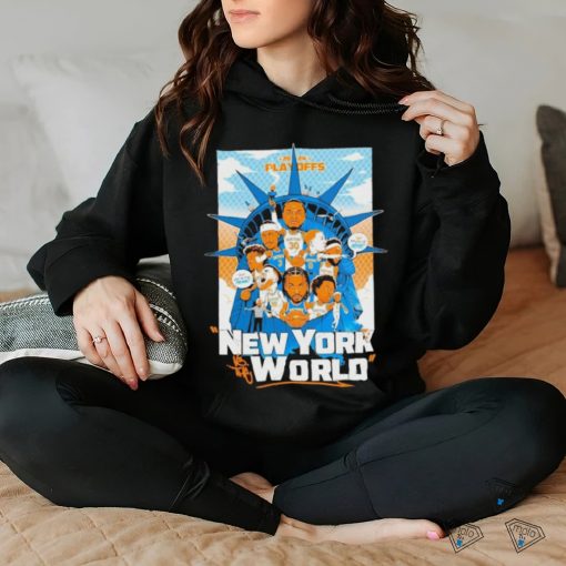 New York World 2024 Playoffs Basketball shirt