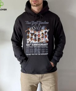 The Yankees 120 years of 1903 2023 thank you for the memories shirt