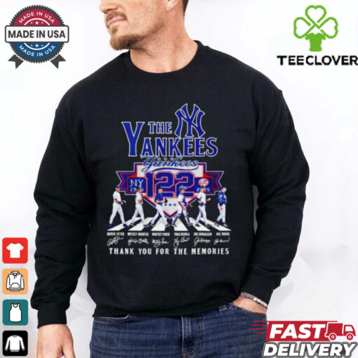New York Yankees 122nd Anniversary 1903 2025 Thank you Abbey Road shirt