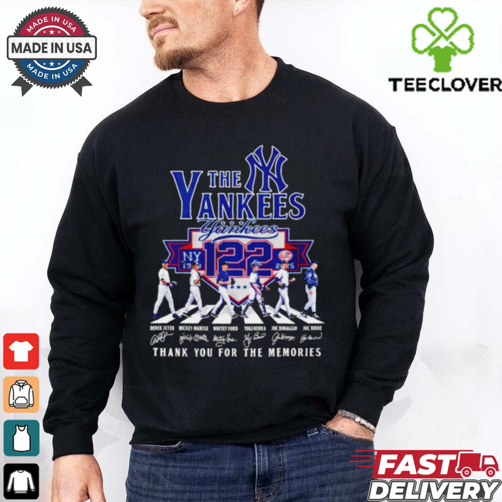 New York Yankees 122nd Anniversary 1903 2025 Thank you Abbey Road shirt New York Yankees 122nd Anniversary 1903 2025 Thank you Abbey Road shirt