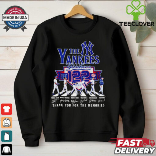 New York Yankees 122nd Anniversary 1903 2025 Thank you Abbey Road shirt