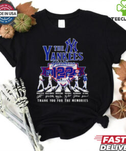 New York Yankees 122nd Anniversary 1903 2025 Thank you Abbey Road shirt