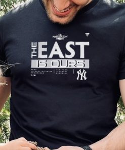 New York Yankees 2022 AL East Division Champions Locker Room The East is ours shirt