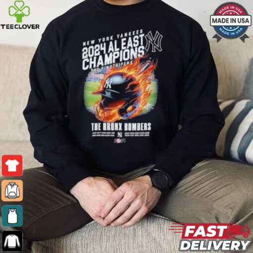 New York Yankees 2024 AL East Champions The Bronx Bombers Shirt