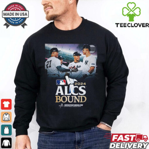 New York Yankees 2024 ALCS Bound Poster Shirt