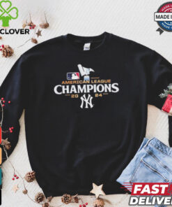 New York Yankees 2024 American League Champions Winner Clinched MLB World Series hoodie, sweater, longsleeve, shirt v-neck, t-shirt