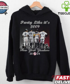 New York Yankees 2024 Party Like It’s 2009 Champions T Shirt