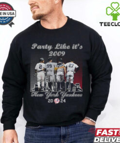 New York Yankees 2024 Party Like It’s 2009 Champions T Shirt