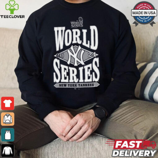 New York Yankees 2024 World Series Participant Diamond Stack T Shirt