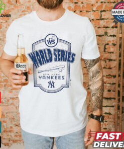 New York Yankees 2024 World Series Raglan Softhand T Shirt