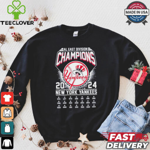 New York Yankees AL East Division Champions 2024 3D T Shirt