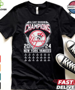 New York Yankees AL East Division Champions 2024 3D T Shirt