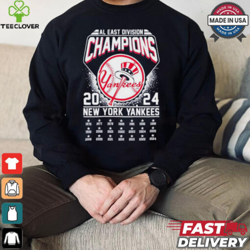 New York Yankees AL East Division Champions 2024 3D T Shirt