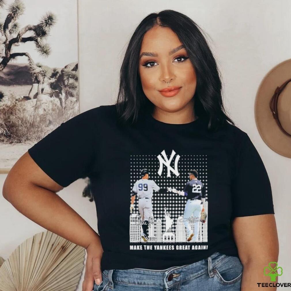 New York Yankees Aaron Judge And Greg Allen Make The Yankees Great again Shirt New York Yankees Aaron Judge And Greg Allen Make The Yankees Great again Shirt