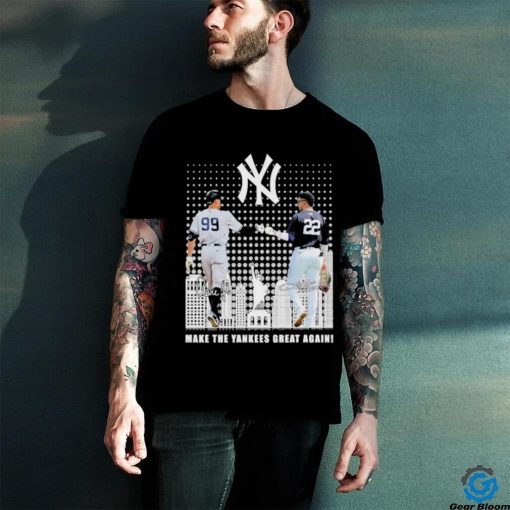 New York Yankees Aaron Judge And Greg Allen Make The Yankees Great again Shirt