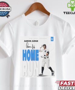 New York Yankees Aaron Judge home run signature shirt