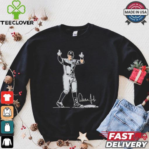 New York Yankees Aaron Judge superstar pose signature shirt