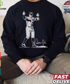 New York Yankees Aaron Judge superstar pose signature shirt