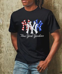 New York Yankees Celebrating 4th Of July America T Shirt