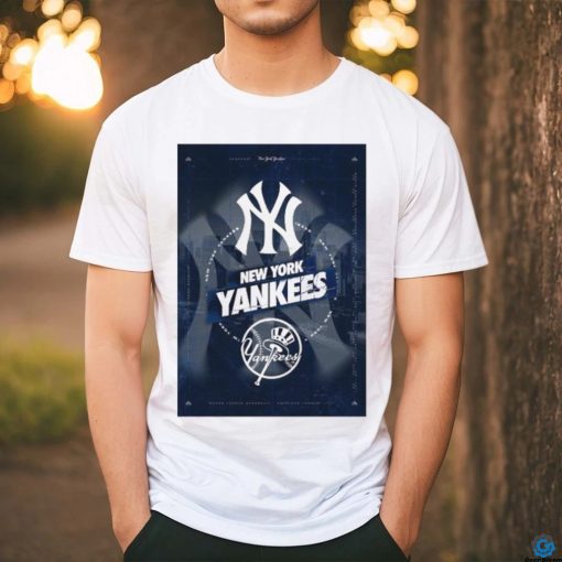 New York Yankees City Skyline Poster Shirt