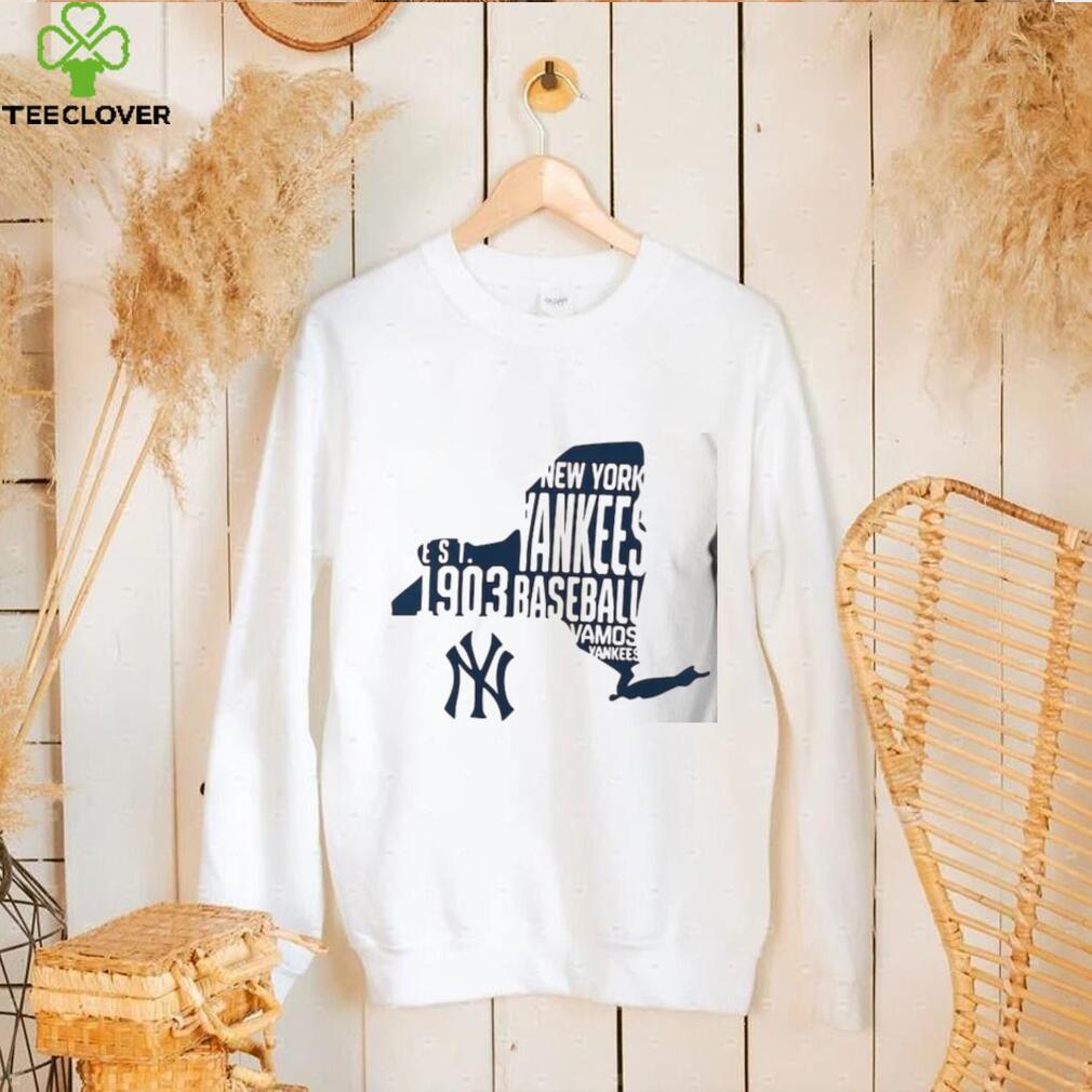 New York Yankees Est 1903 Vamos Yankees Map Shirt New York Yankees Est 1903 Vamos Yankees Map Shirt