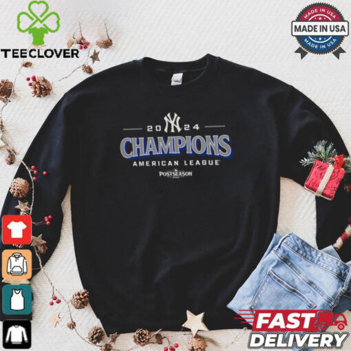 New York Yankees Fanatics 2024 American League Champions Roster T Shirt