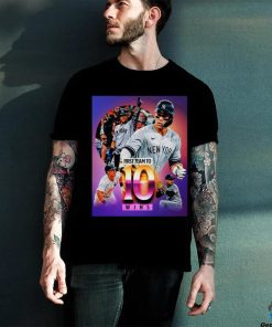 New York Yankees First Team To 10 Win Shirt