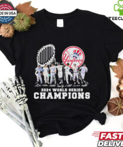 New York Yankees Friends Players 2024 World Series Champions Shirt