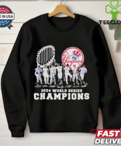 New York Yankees Friends Players 2024 World Series Champions Shirt