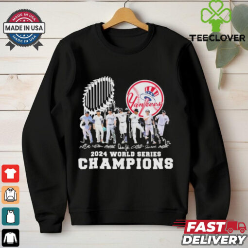 New York Yankees Friends Players 2024 World Series Champions Shirt