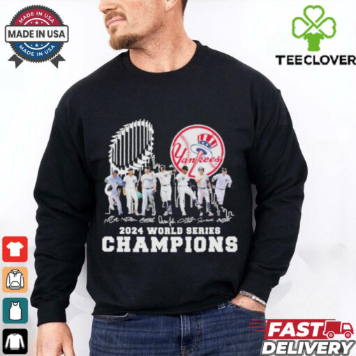 New York Yankees Friends Players 2024 World Series Champions Shirt