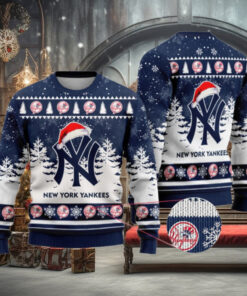 New York Yankees Funny Christmas Ugly Sweater